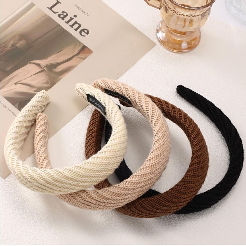 4pc Headband Set Neutral 